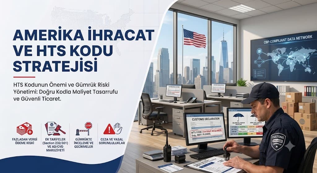ABD İhracatında HTS Kodu Rehberi: Yanlış Kodun Gizli Maliyetleri