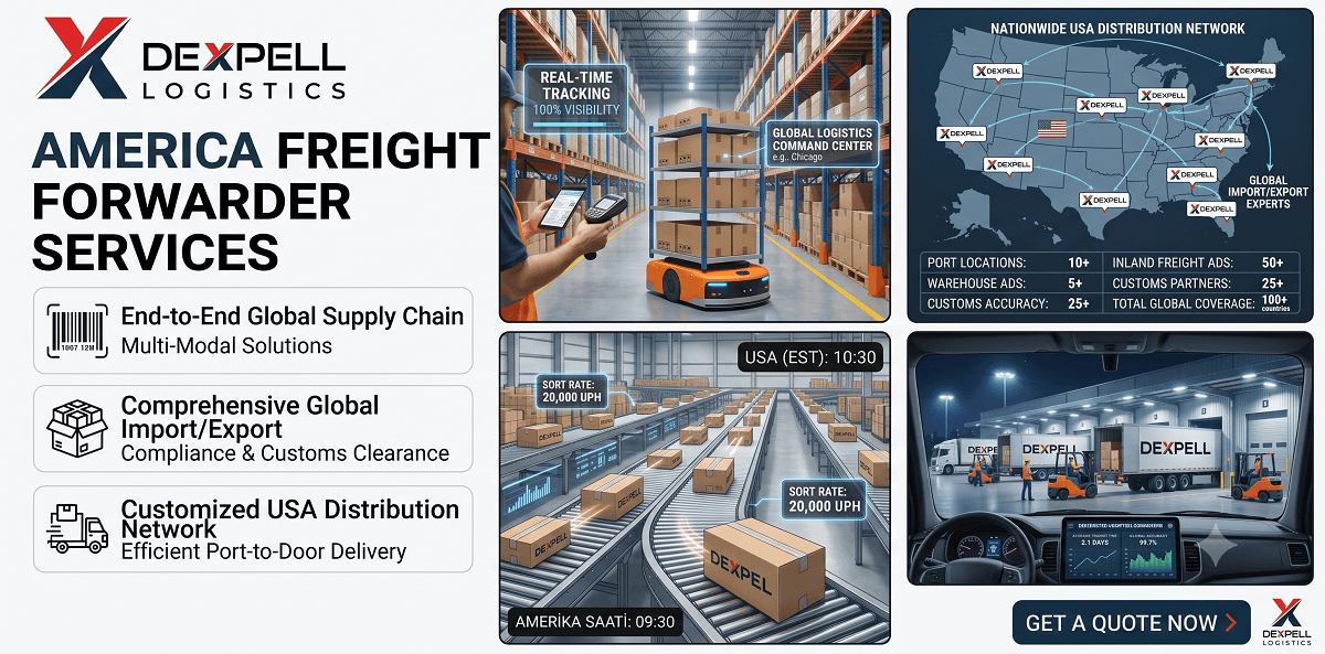 Amerika freight forwarder