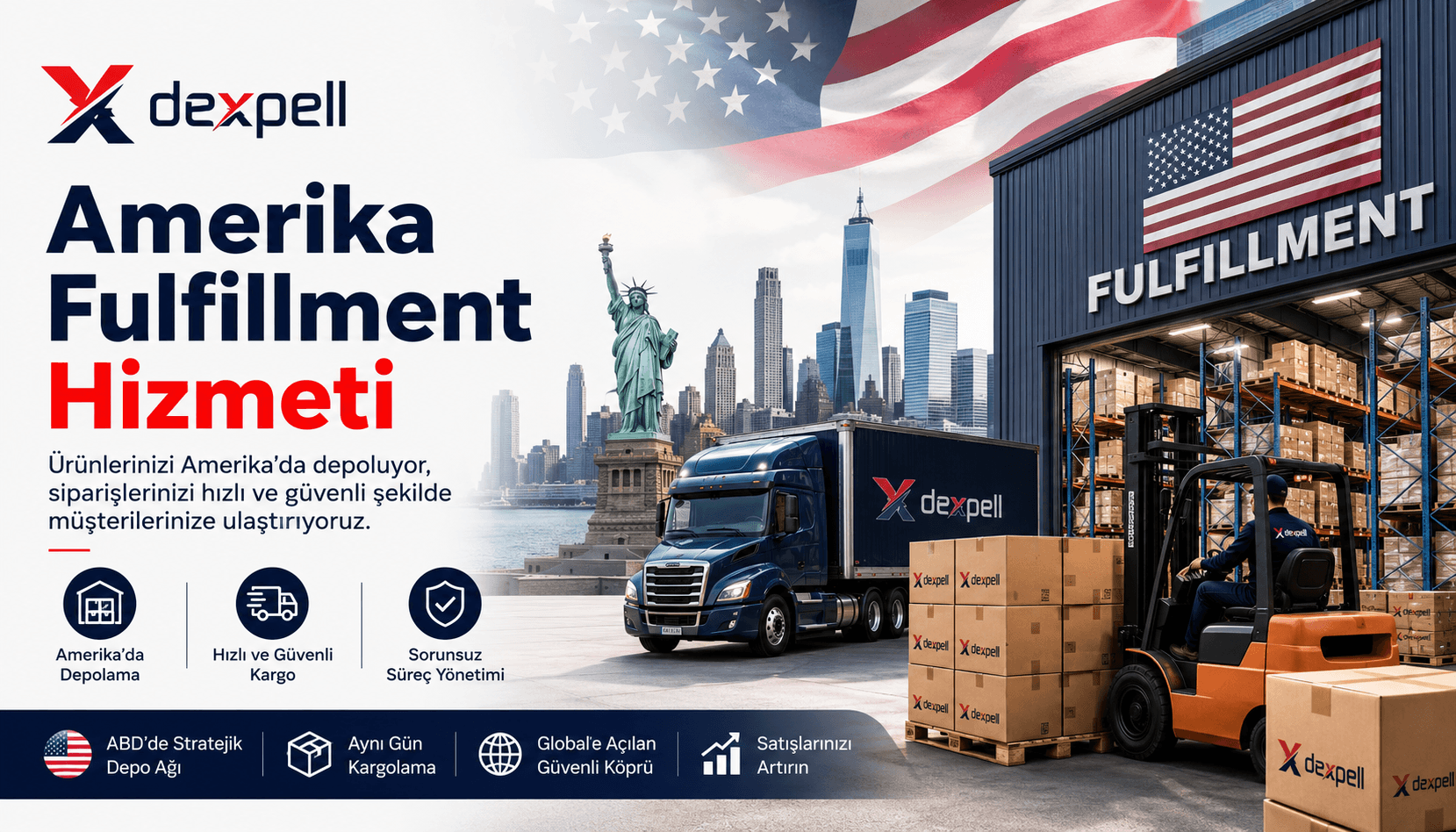 Amerika fulfillment hizmeti