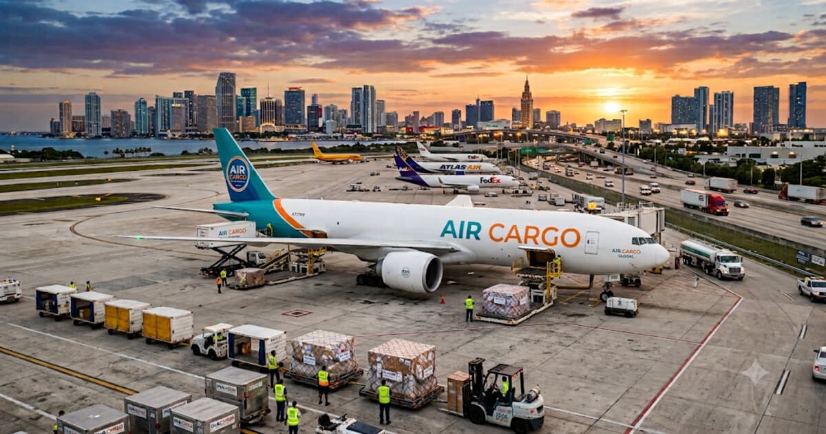Miami Hava Kargo Taşımacılığı: Türkiye'den Hızlı ve Güvenli Sevkiyat