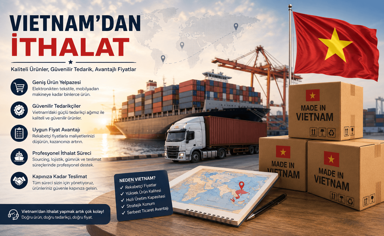 Vietnam'dan İthalat