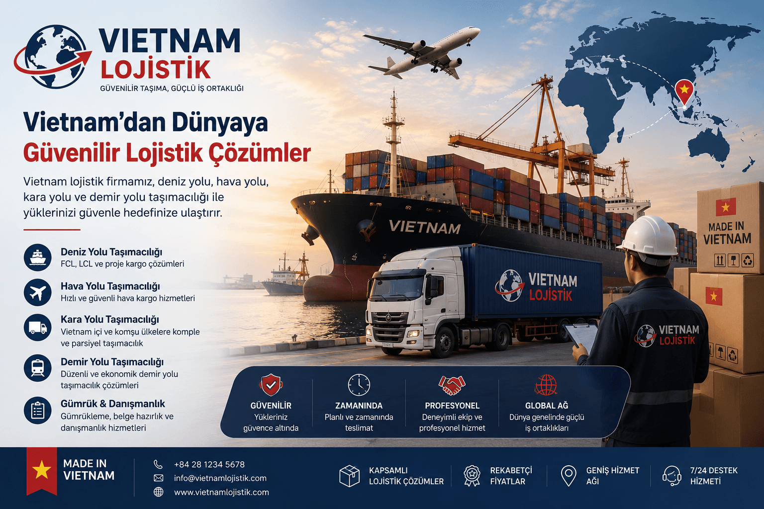 Vietnam lojistik firması